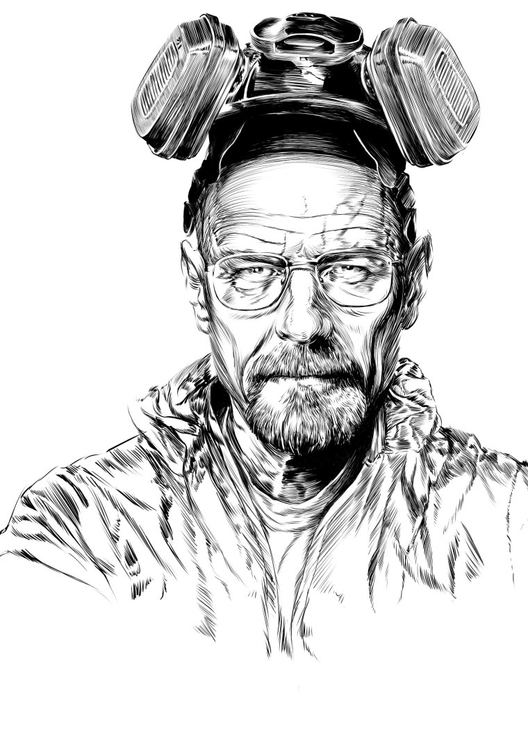 Уолтер Уайт тату