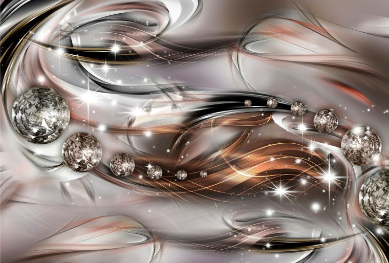 Абстракция в коричневых тонах