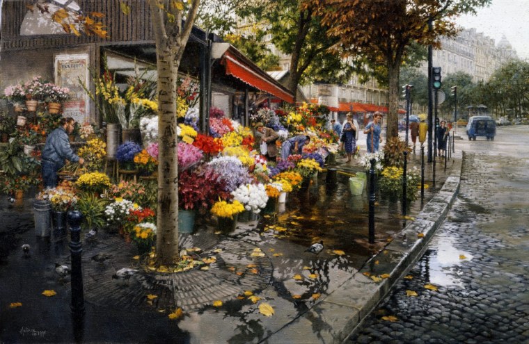 Уличный пейзажист