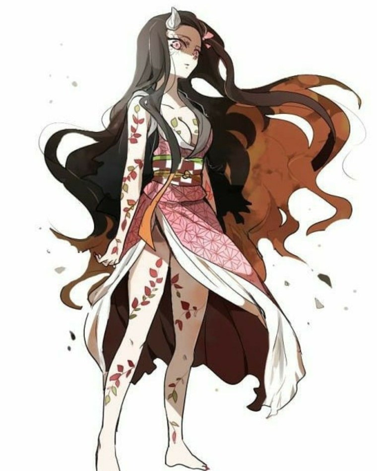 Незуко демон в полный рост