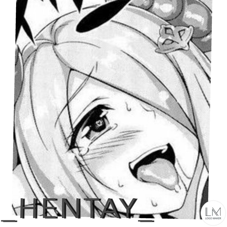 Хентай лицо чёрно белое