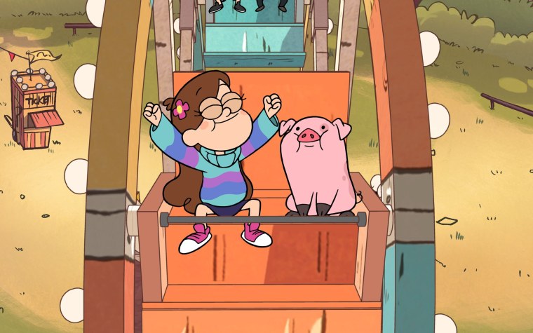 Мэйбл Пайнс и Пухля