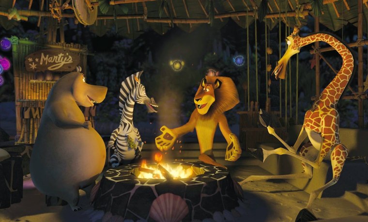 Робин Гуд пингвины из Мадагаскара