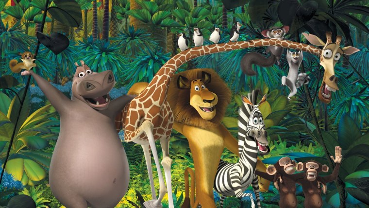 Шрек и Мадагаскар кунг фу Панда