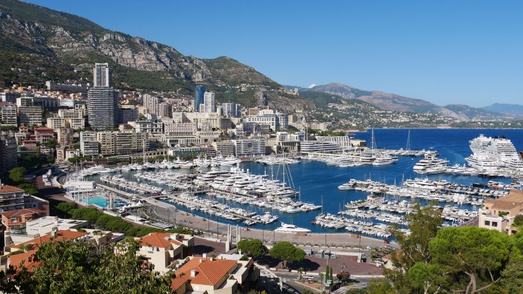 Монако набережная Монте-Карло