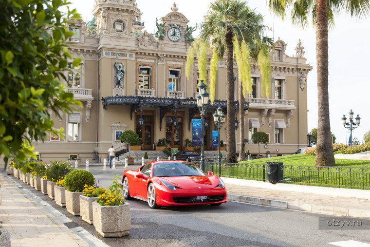Площадь королевства Монако