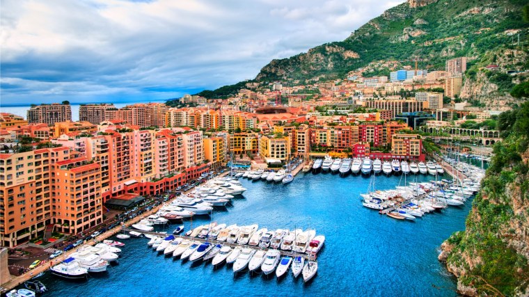Французская Ривьера княжество Монако