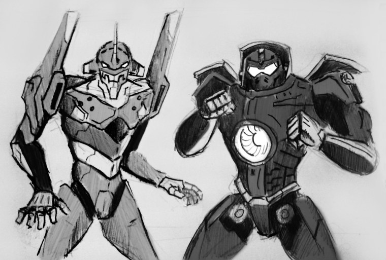 Егерь Тихоокеанский рубеж Евангелион