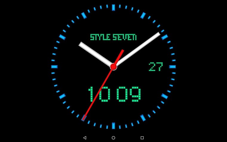 Аналоговые часы для андроид