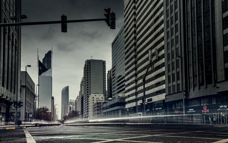 Небоскребы улица