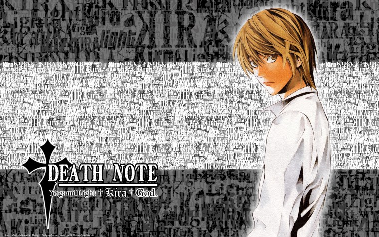 Ягами Лайт Кира ухмылка