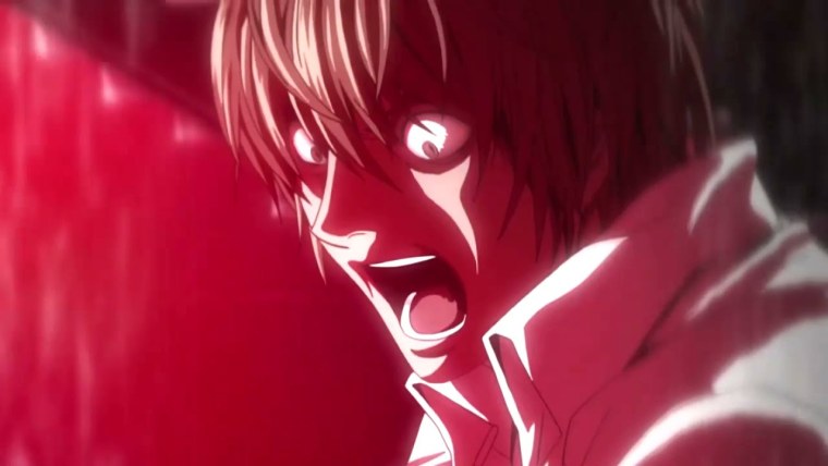 Тетрадь смерти Ягами Лайт Бог смерти