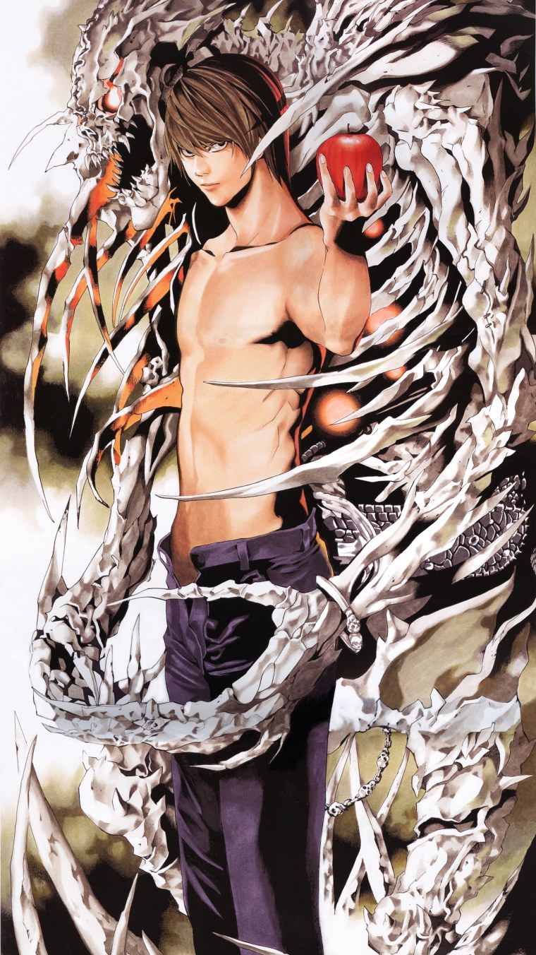 Ягами Лайт обои на рабочий стол