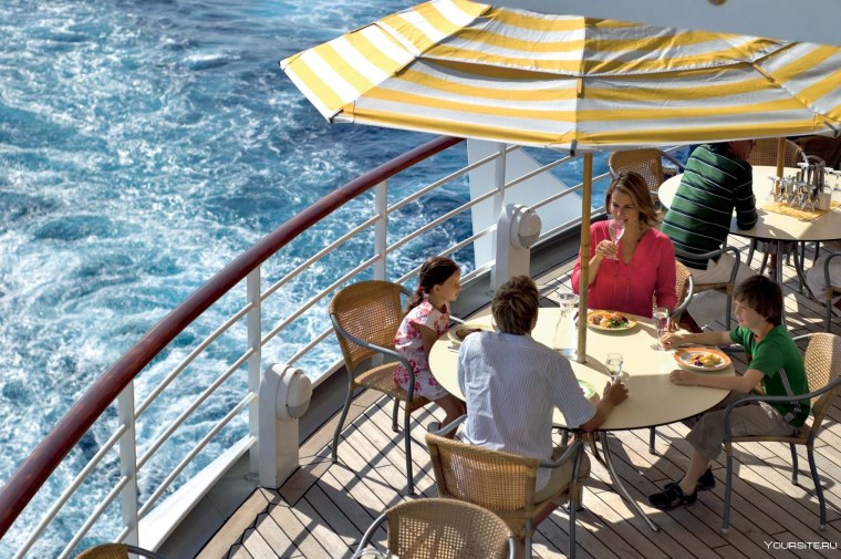 Шарж на пароходе