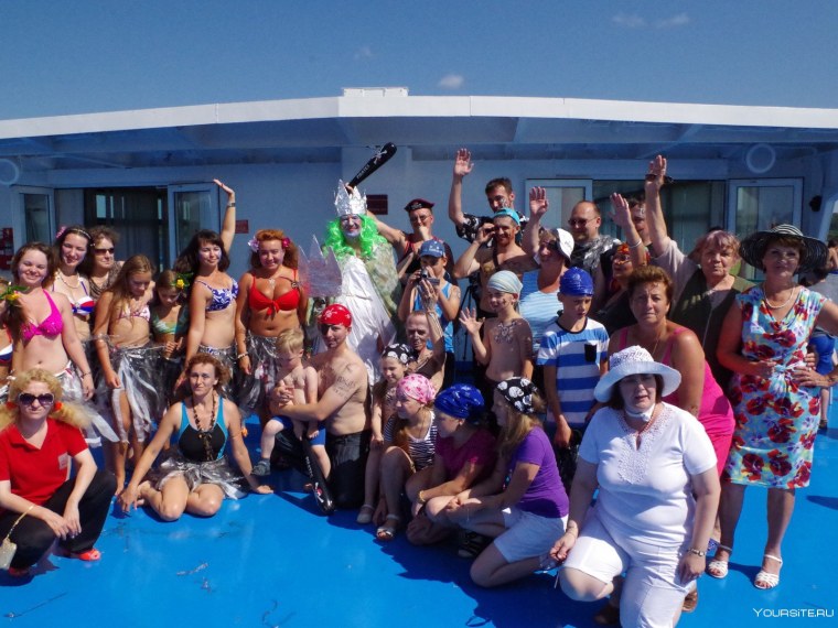 Отдыхающие корабль