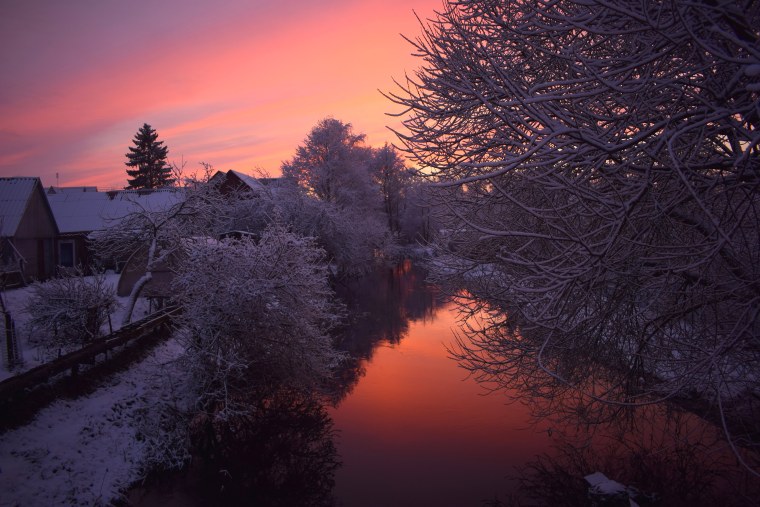 Зимний закат