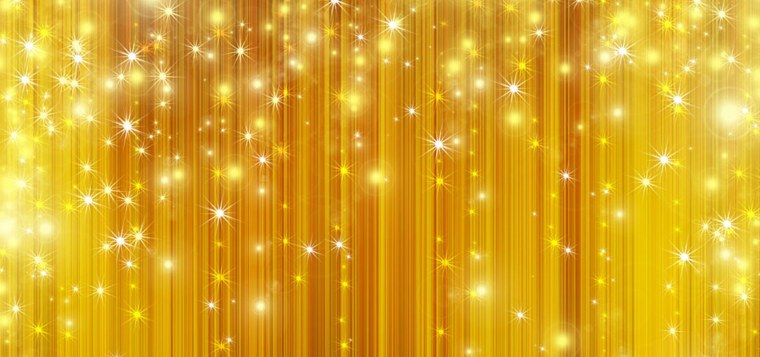 Желтый фон с блестками