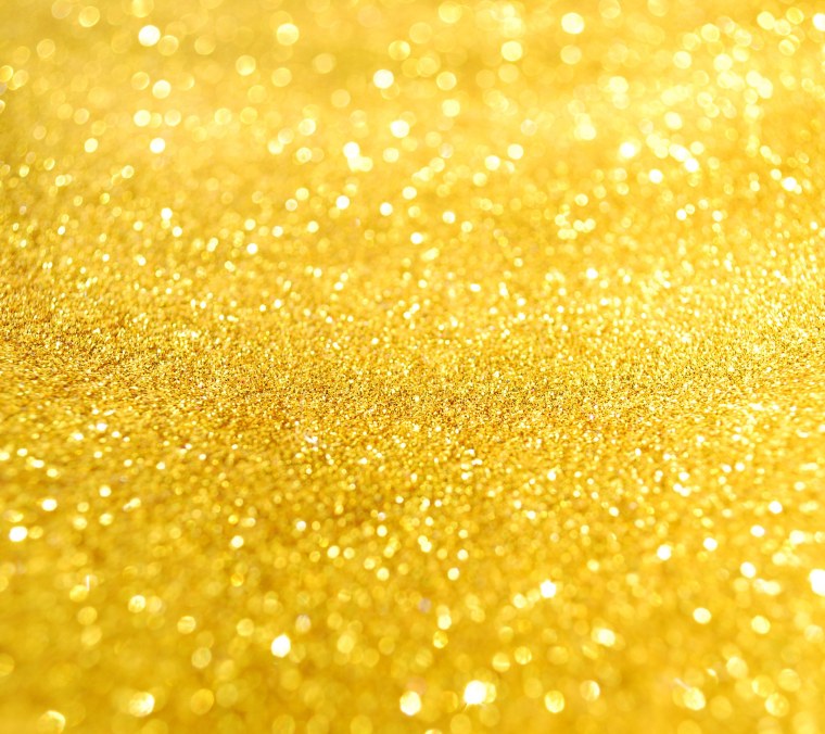 Золотые блестки