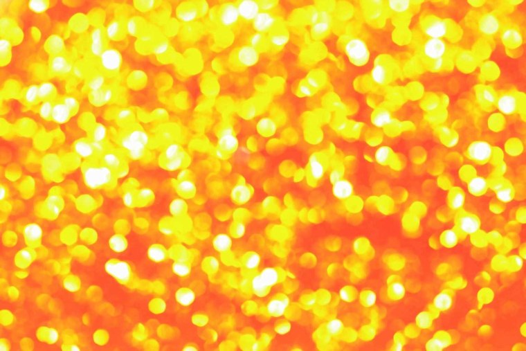 Крупные золотые блестки