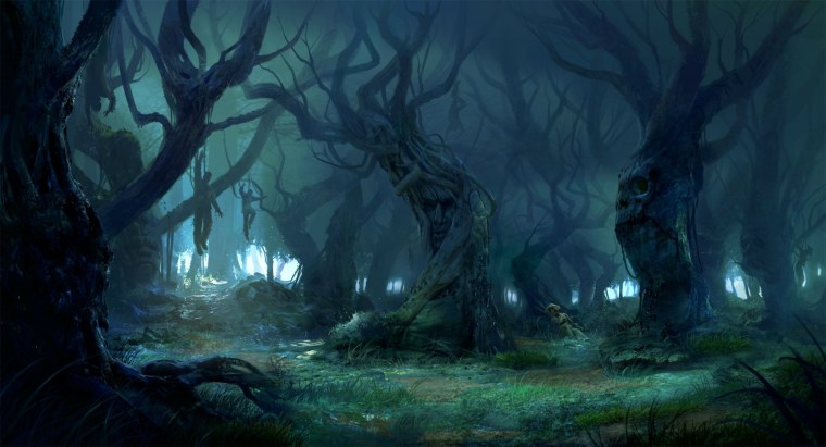 Живой лес мортал комбат