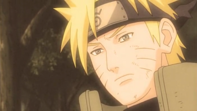 Наруто взрослый улыбается