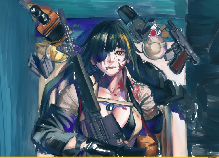 M16a1 girls Frontline