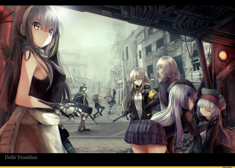 Girls Frontline Anti Rain Squad
