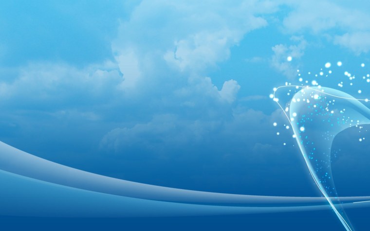 Голубой фон