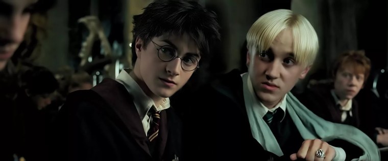 Гарри Поттер обои Драко Малфой и Гермиона