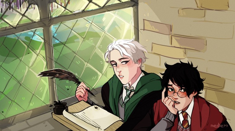 Ари Поттер дракумалфой