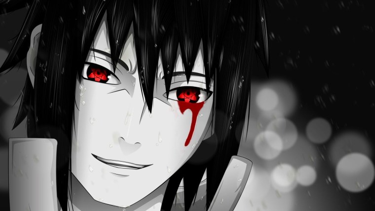 Шаринган Итачи в шляпе