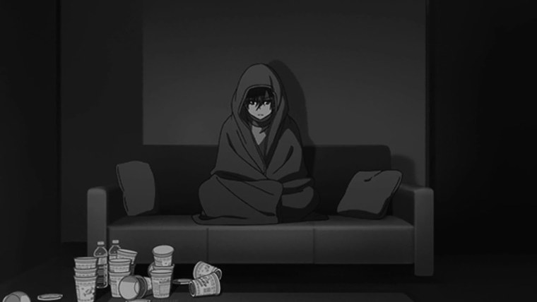 Окадзаки Томоя дождь