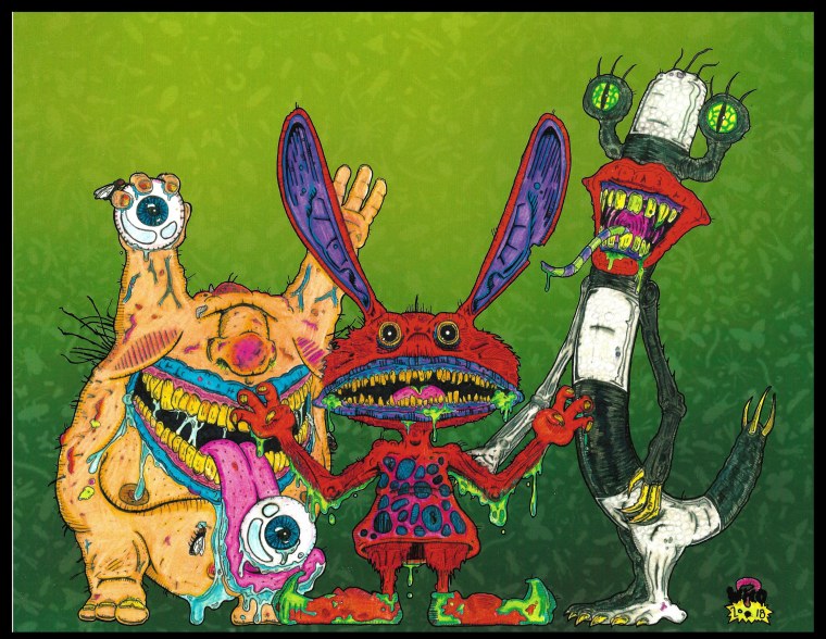 Мультик про монстров Никелодеон