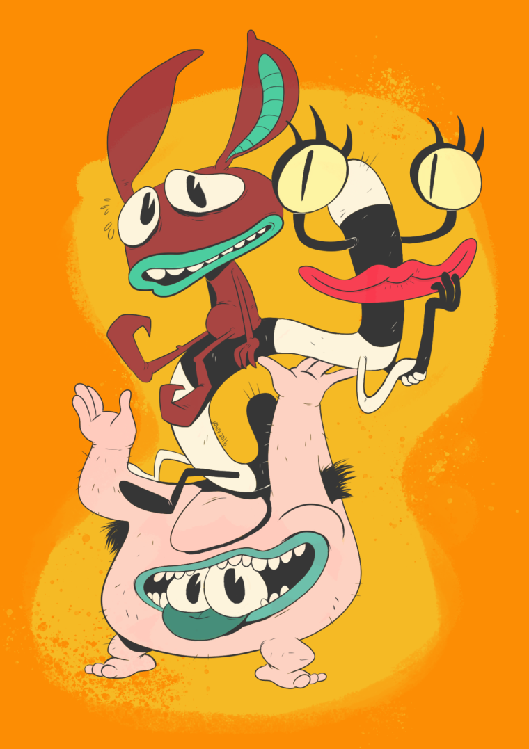 Настоящие монстры Никелодеон