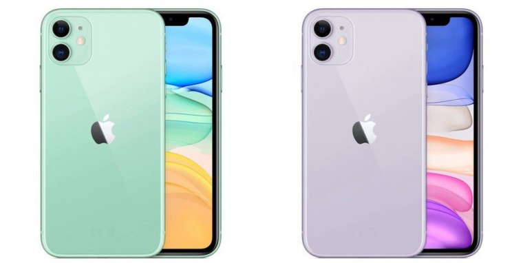 Silicon Case iphone 11 салатовый
