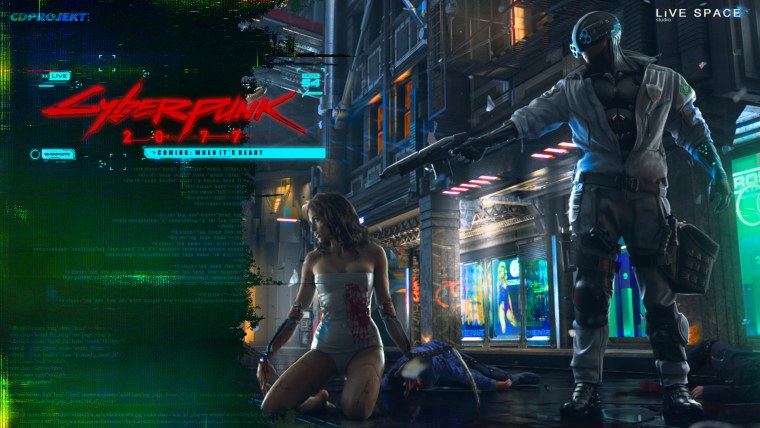 Cyberpunk 2077 обои Full HD