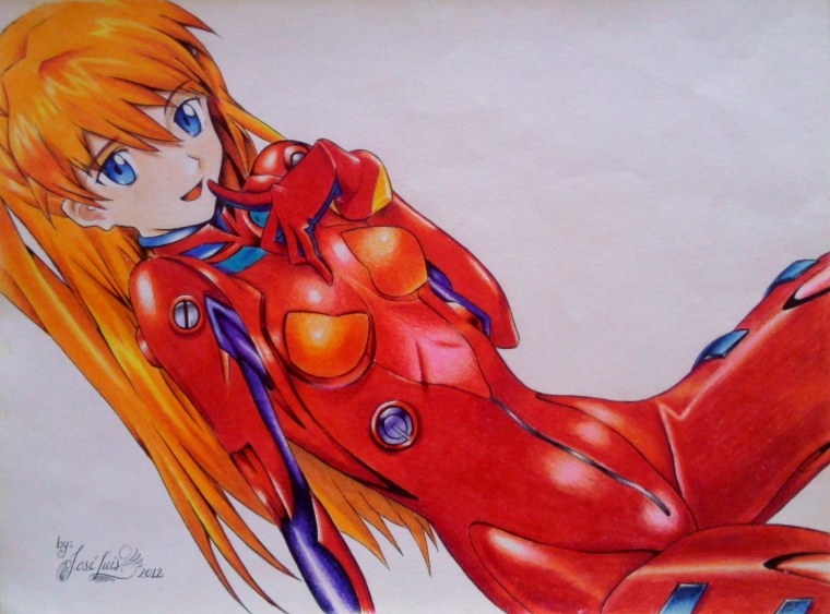Asuka Langley thighs