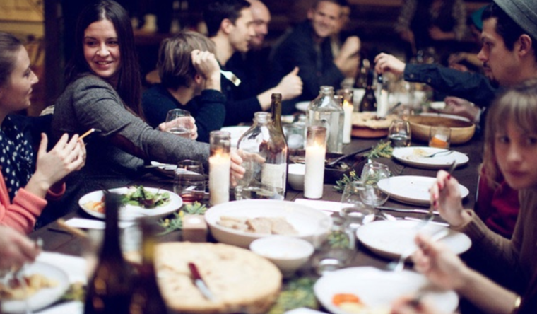 Обед в офисе