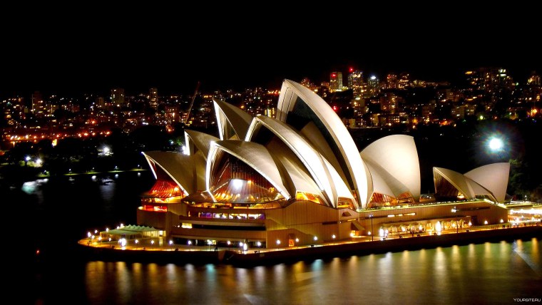Сиднейский оперный театр, Сидней, Австралия
