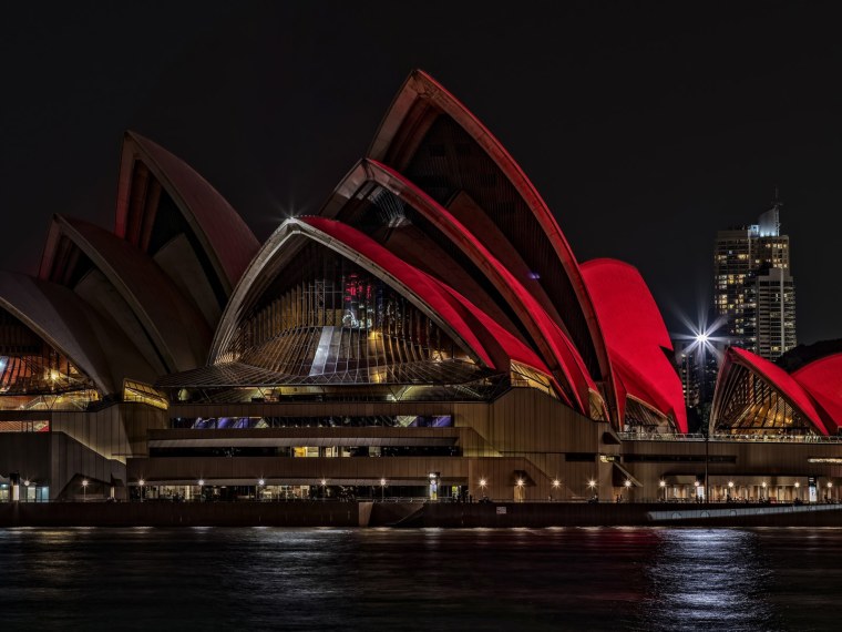 Город Сидней оперный театр