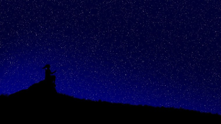 Звездное небо арт