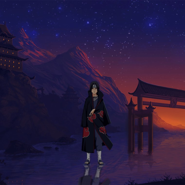 Аниме 4к Итачи