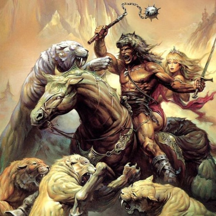 Кен Келли Гладиатор картина