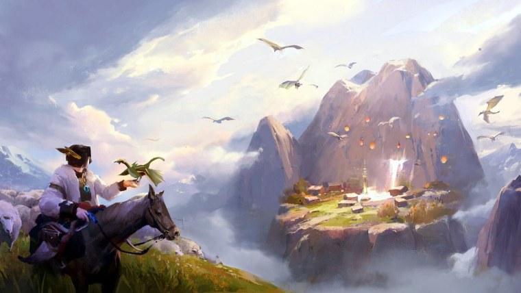 Два всадника на горизонте арт