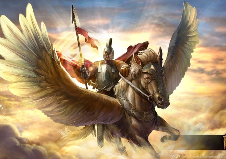 Пегас и Беллерофонт мифология