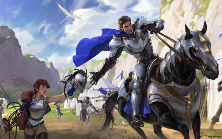 Демасия ЛОЛ арт