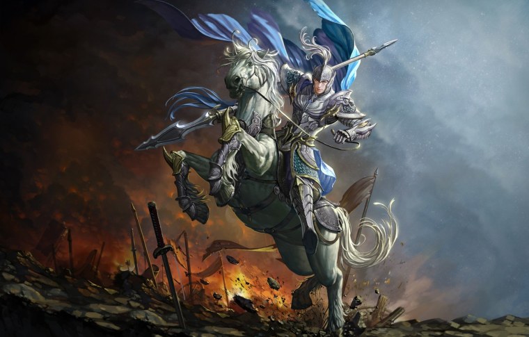 Dynasty Warriors всадник