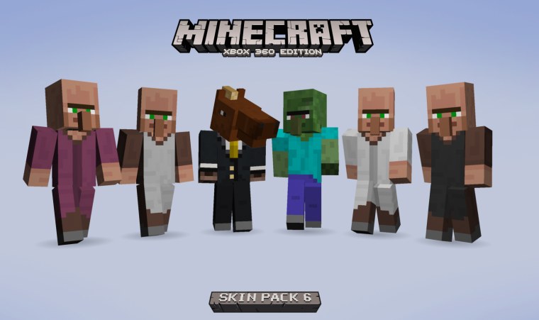 Skin Pack 6 майнкрафт иксбокс 360
