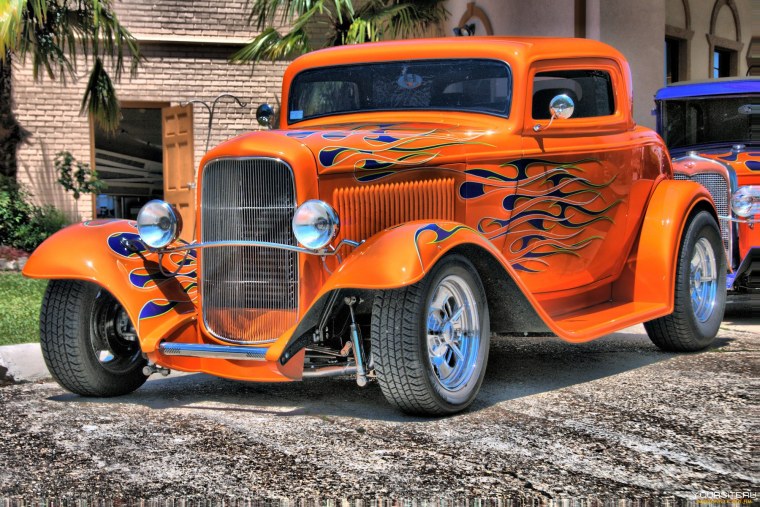 Тюнингованные ретро автомобили