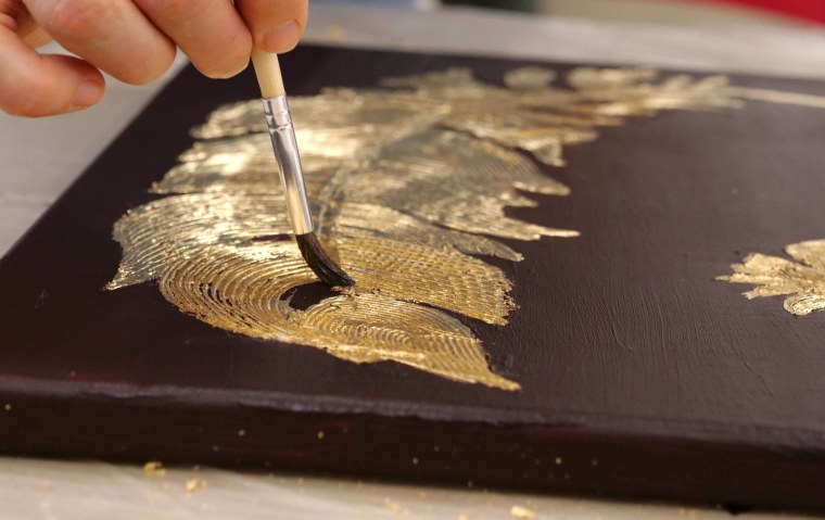 Сусальное золото текстура